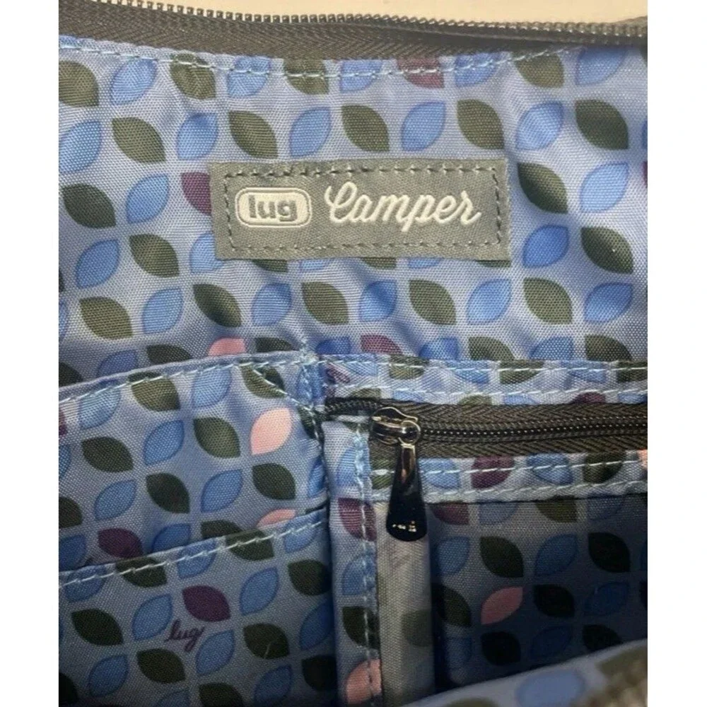 lug Camper Crossbody Bag & Canter Convertible Tote/Backpack Botanical Travel Set
